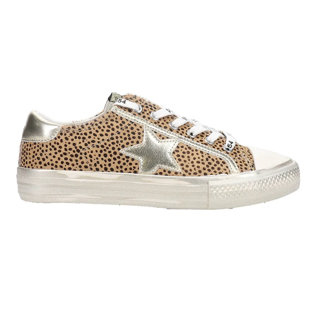 Alive Leopard Metallic Slip On Sneakers