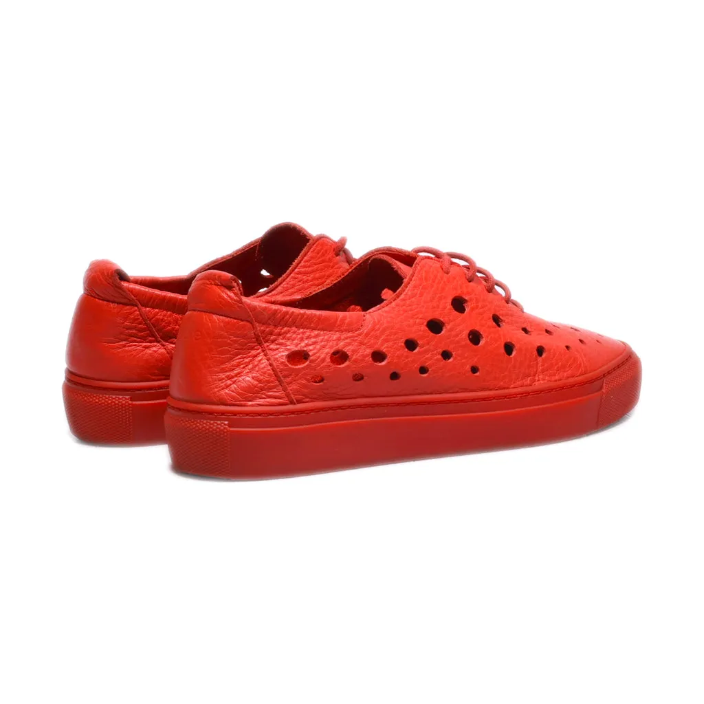 Arche Low-Top Sneakers Leather Red Colour For Women