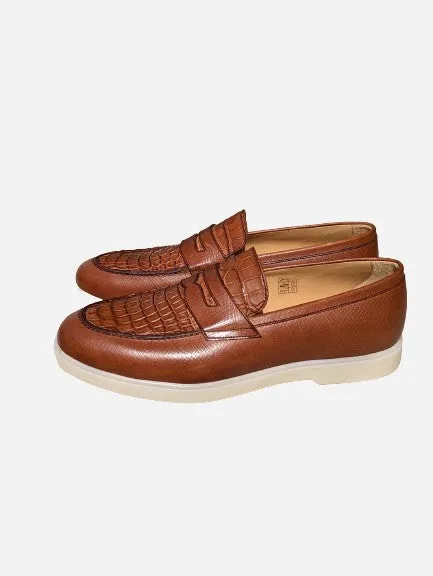 Ascot Sunseeker - Tan Crocodile & Hatch Grain