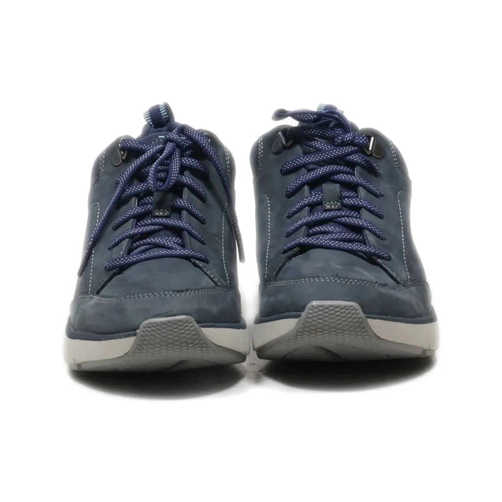 Clarks Trainers & Sneakers Nubuck Blue Colour For Women