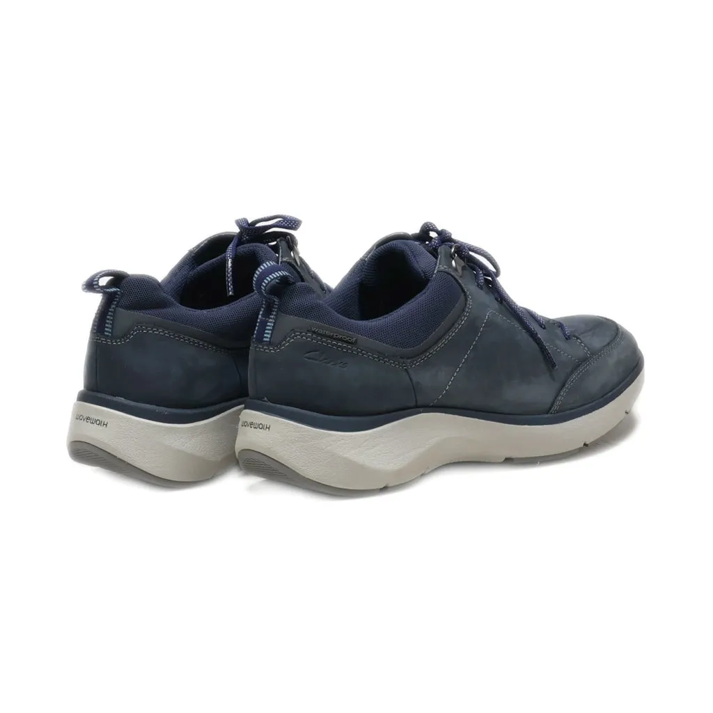 Clarks Trainers & Sneakers Nubuck Blue Colour For Women