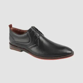 Ferracini Izett mens black lace up shoe in black