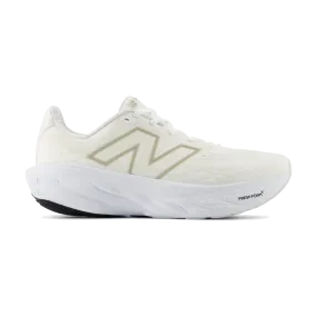New Balance Women's Fresh Foam X 1080 v14 White/Light Gold Metallic/Sea Salt