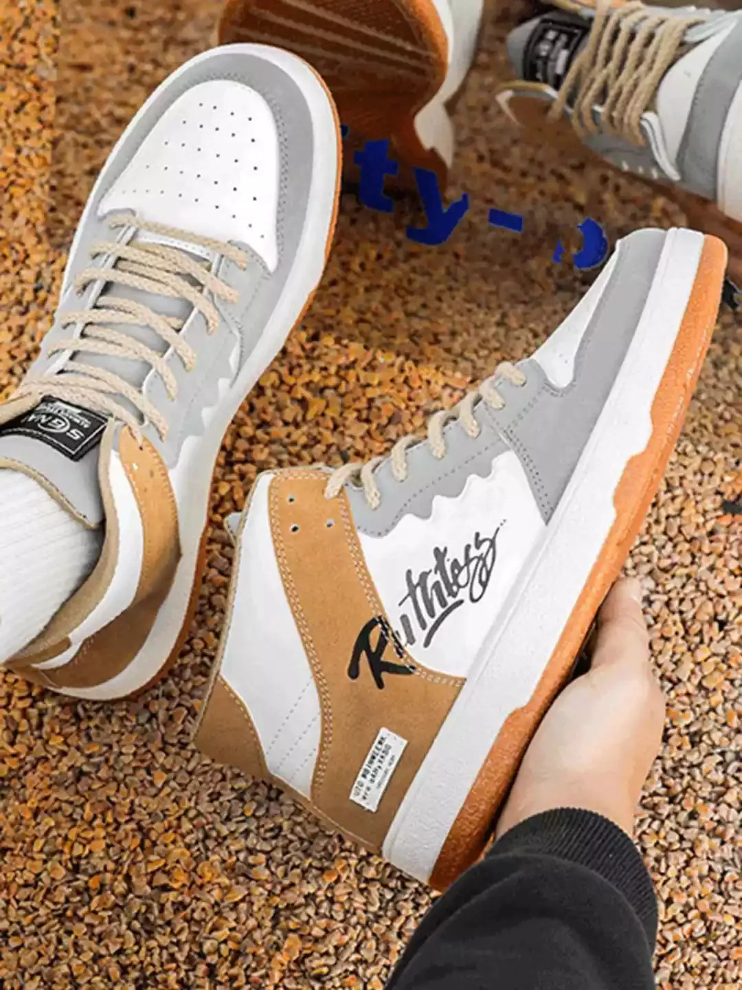 Niceprimes Versatile Trendy Color-Block Sports Sneakers