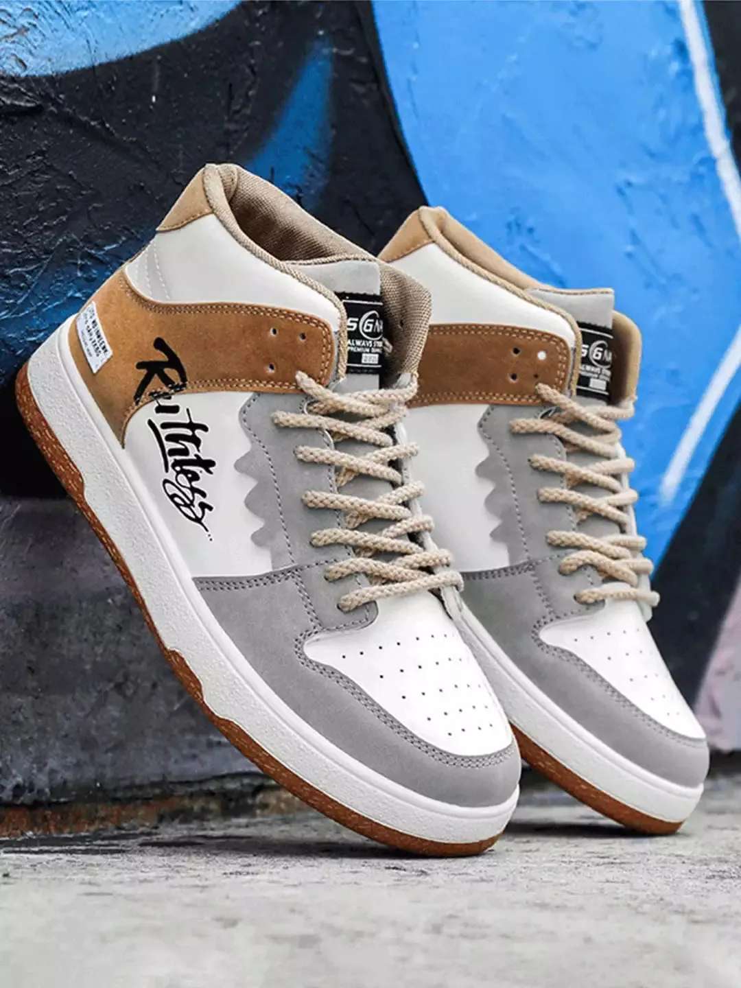 Niceprimes Versatile Trendy Color-Block Sports Sneakers