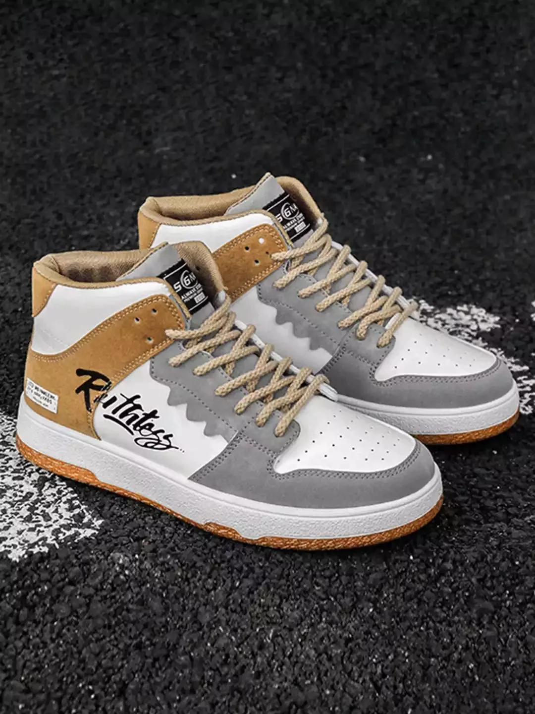 Niceprimes Versatile Trendy Color-Block Sports Sneakers