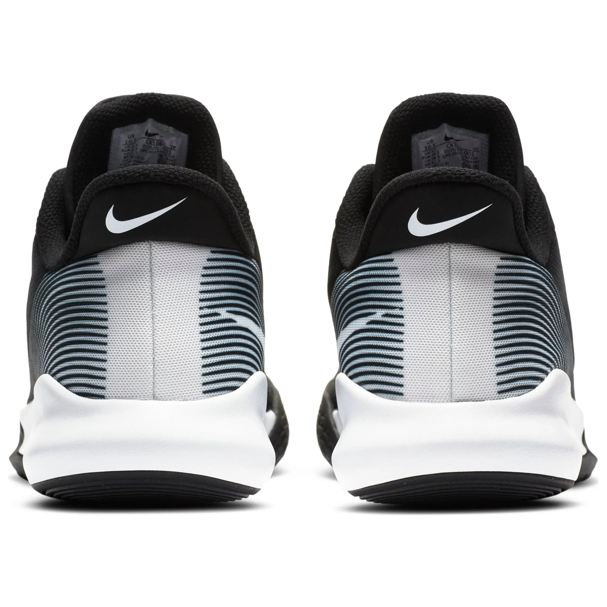 Nike Basketball Precision 4 Shoe - Black/White