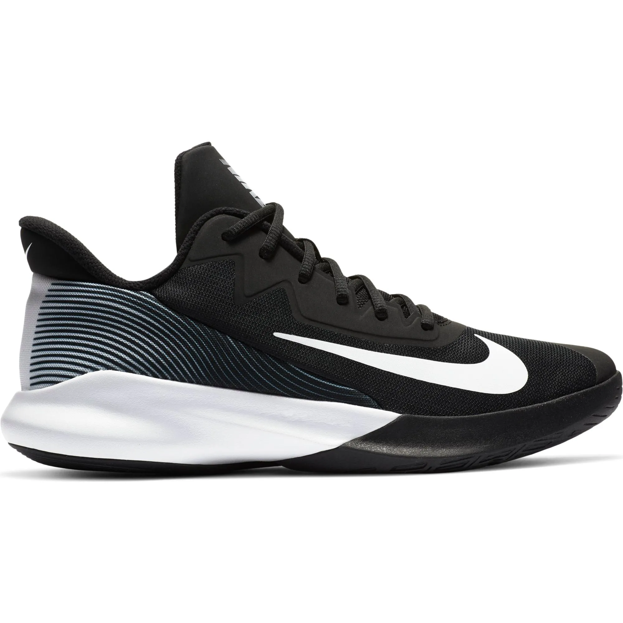 Nike Basketball Precision 4 Shoe - Black/White