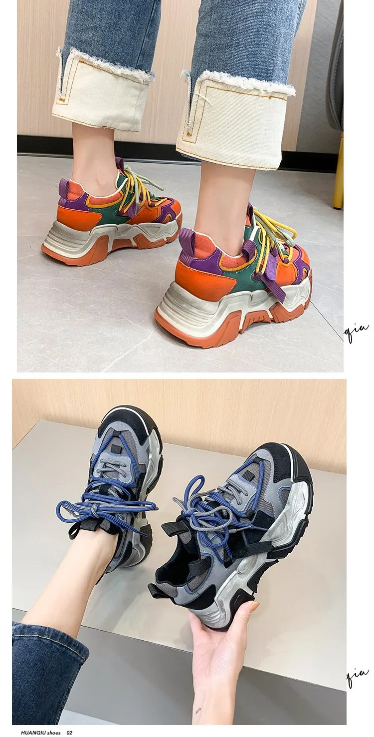 Outdoor Comfy Versatile Chunky Sneakers