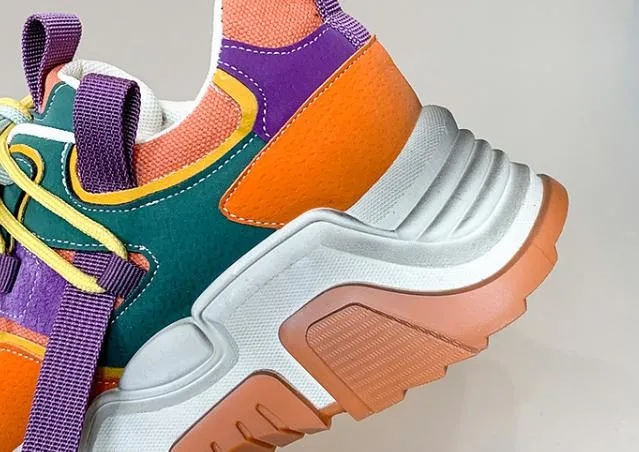 Outdoor Comfy Versatile Chunky Sneakers