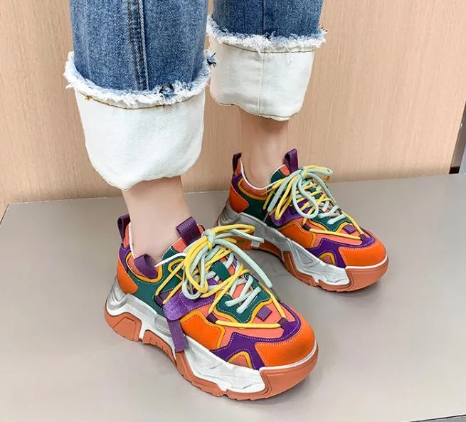 Outdoor Comfy Versatile Chunky Sneakers