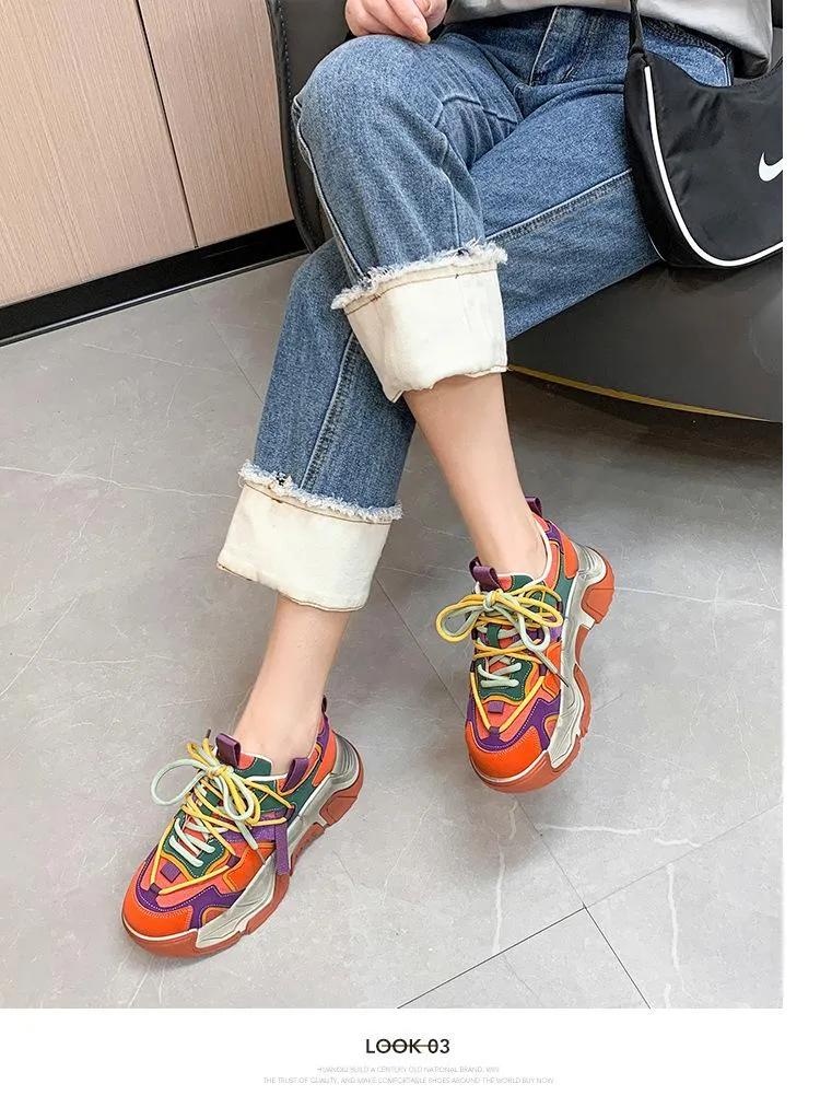 Outdoor Comfy Versatile Chunky Sneakers