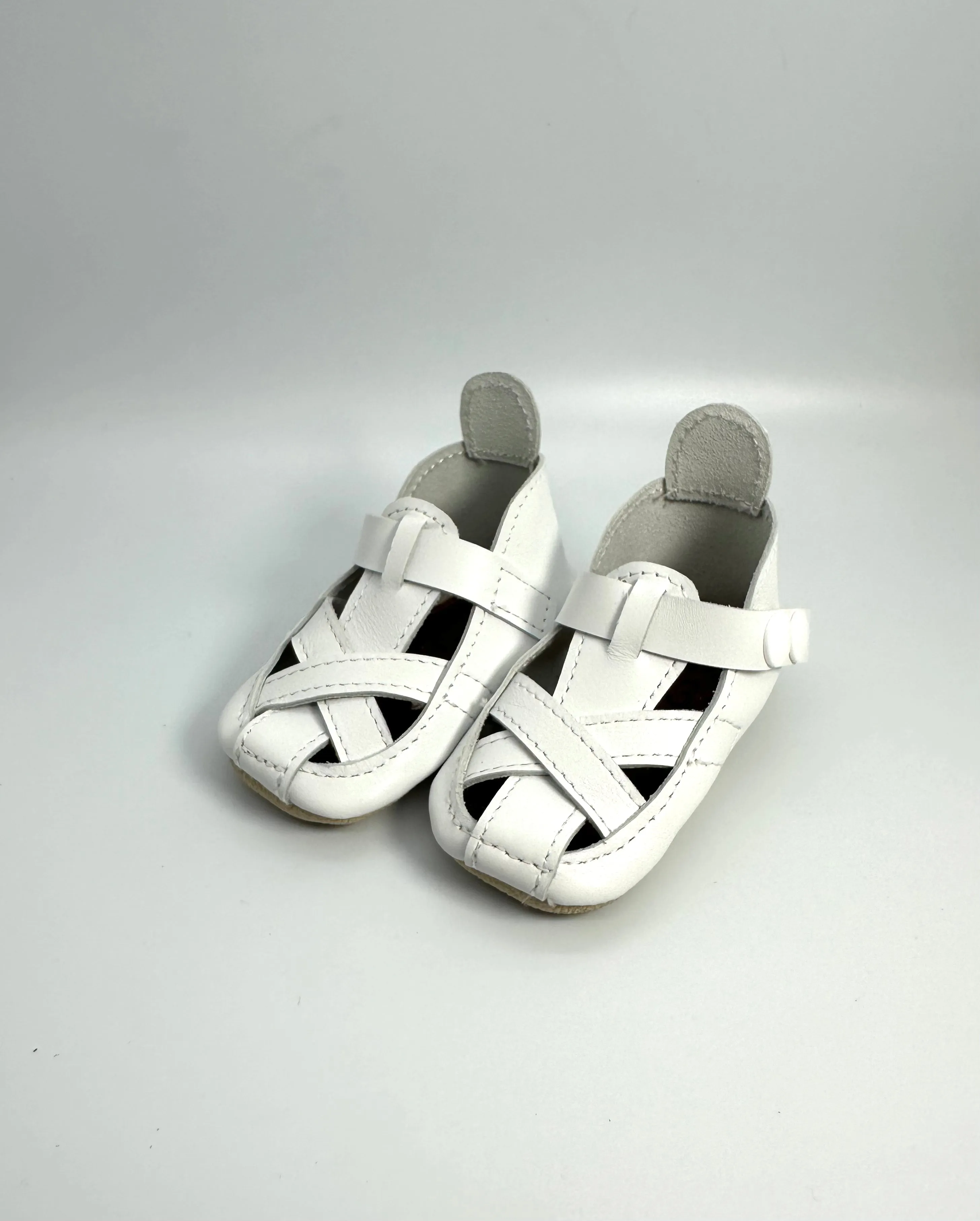 White Elio Sandal